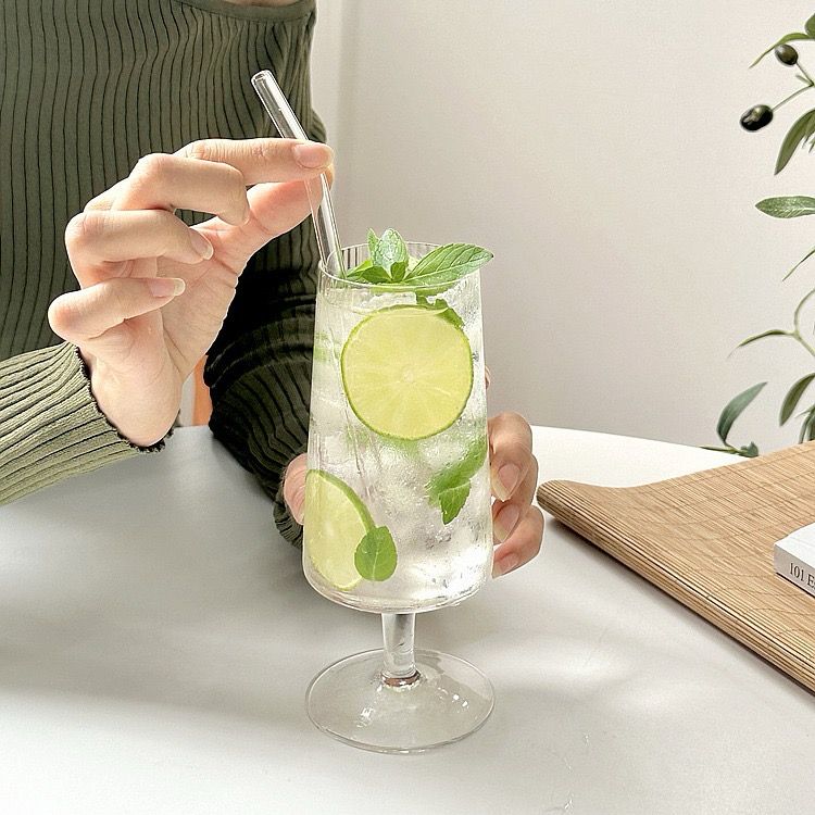 STEMMED COCKTAIL GLASS - Set of 2 - Smokey Cocktail