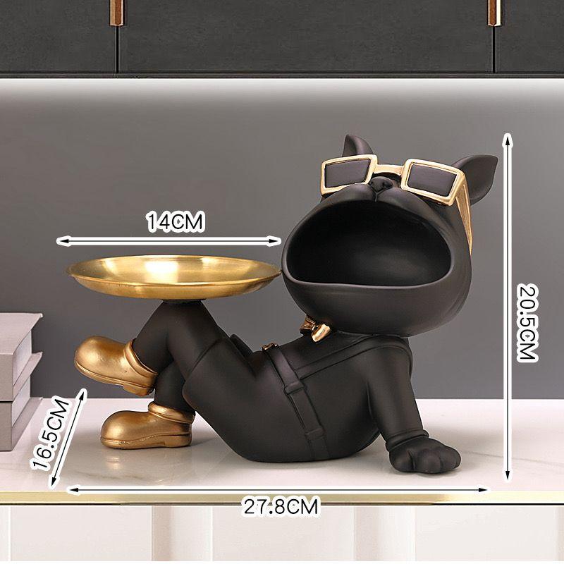 BUTLER BULLDOG WITH TRAY - Smokey Cocktail