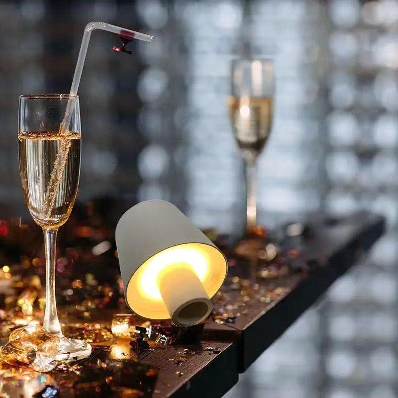 Led Bottle Lamp - Smokey Cocktail