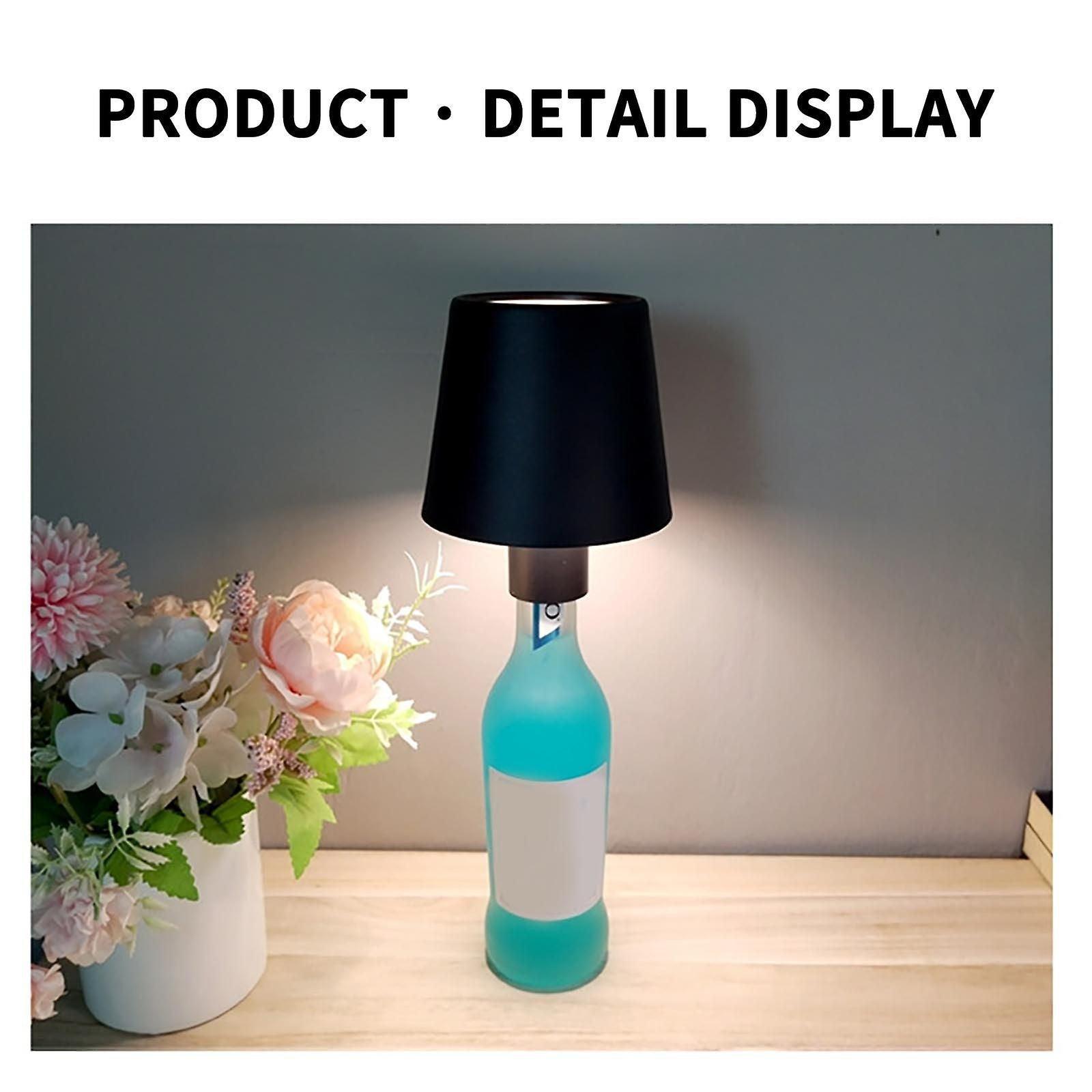 Led Bottle Lamp - Smokey Cocktail
