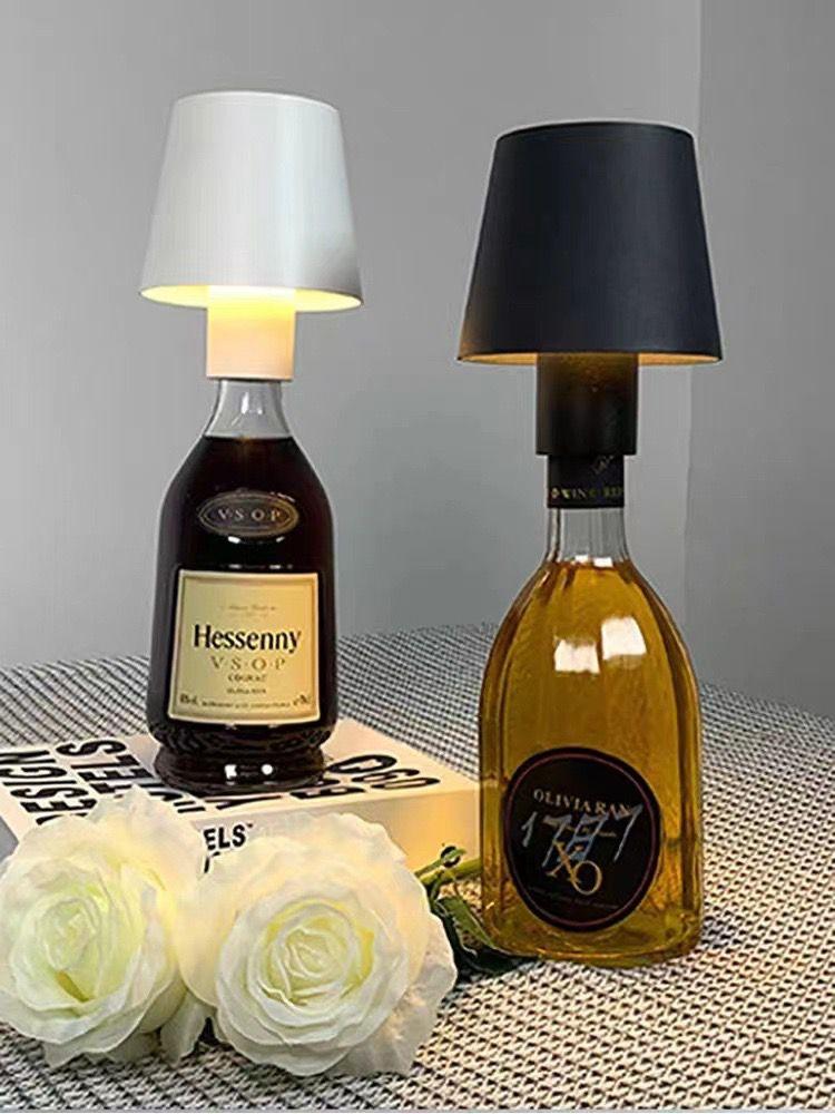 Led Bottle Lamp - Smokey Cocktail