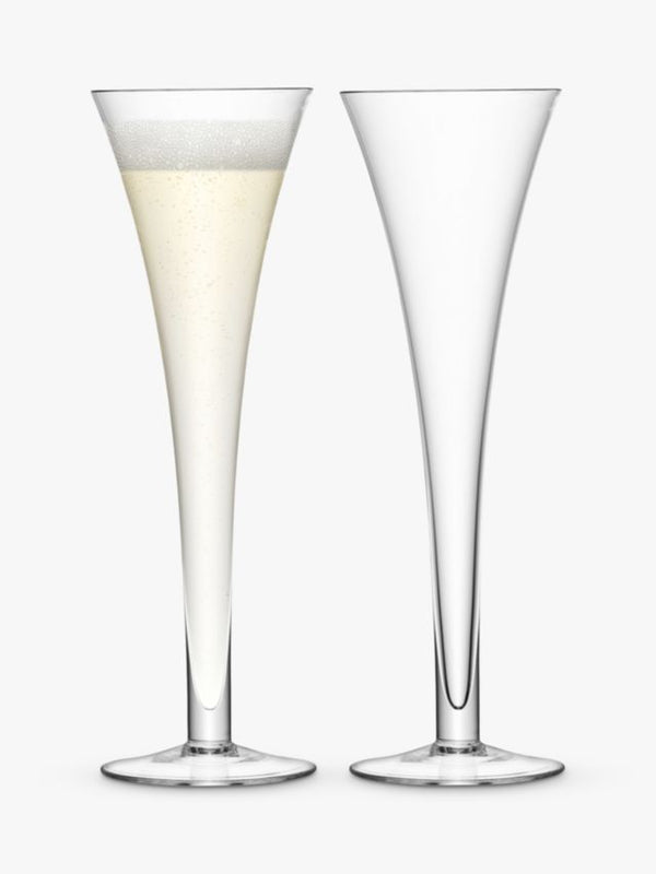 LSA Champagne Glasses Bar Hollow Stem Flute - Set of 2