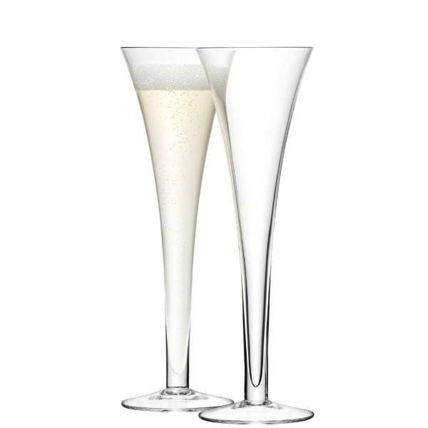 LSA Champagne Glasses Bar Hollow Stem Flute - Set of 2