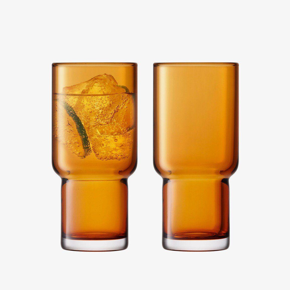 LSA Utility Highball Glass - Set of 2 - Smokey Cocktail