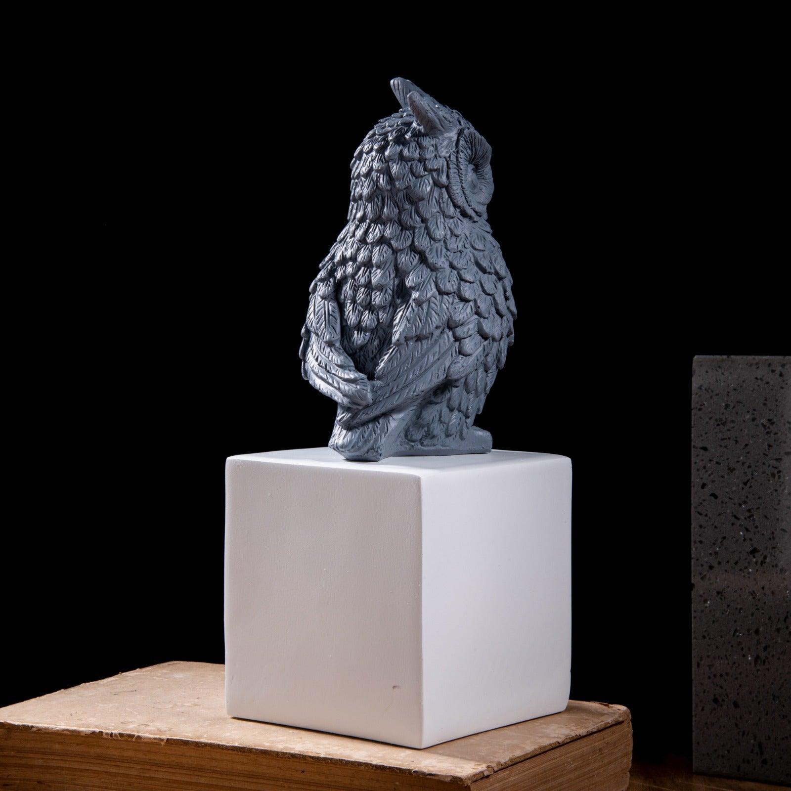 Wise Owl Brings Fortune Decor