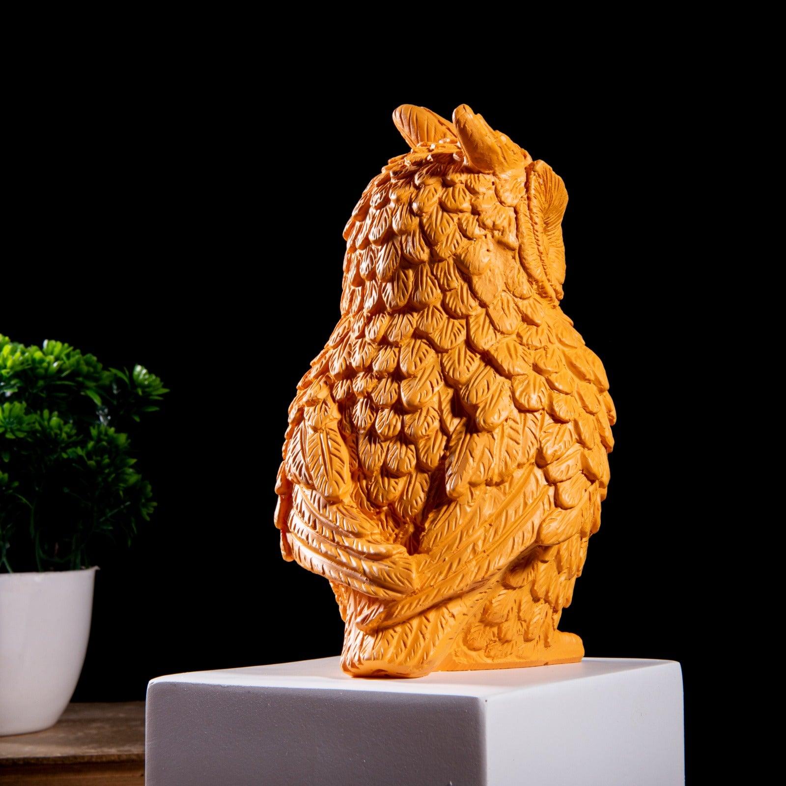 Wise Owl Brings Fortune Decor