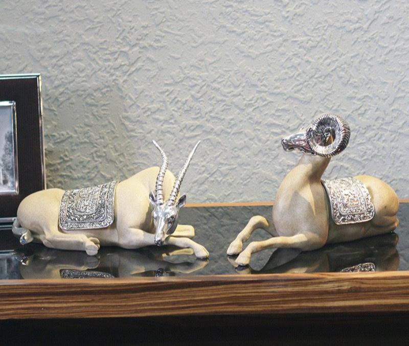 Springbok Antler Table Decor