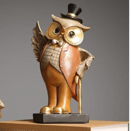 Charming Owl Decorative Piece