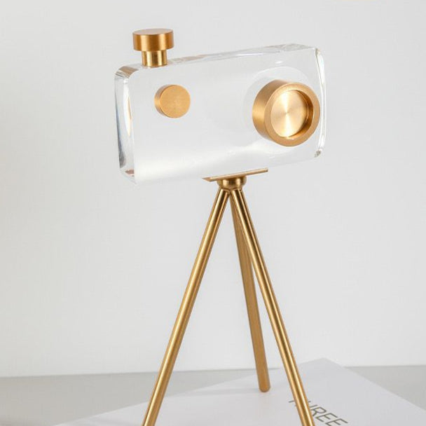 Crystal Camera Decor