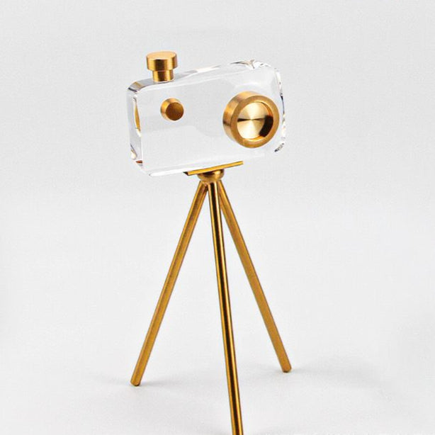 Crystal Camera Decor