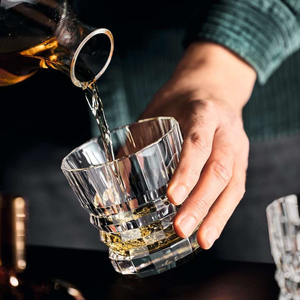 Architecte Crystal Whiskey Glass - Set of 6