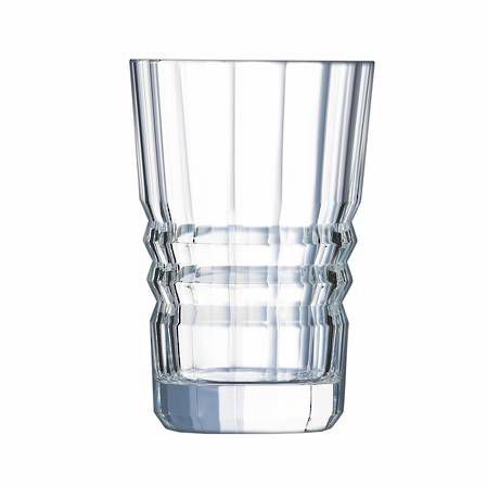 Architecte Crystal Tall Glass - Set of 6 - Made In Paris