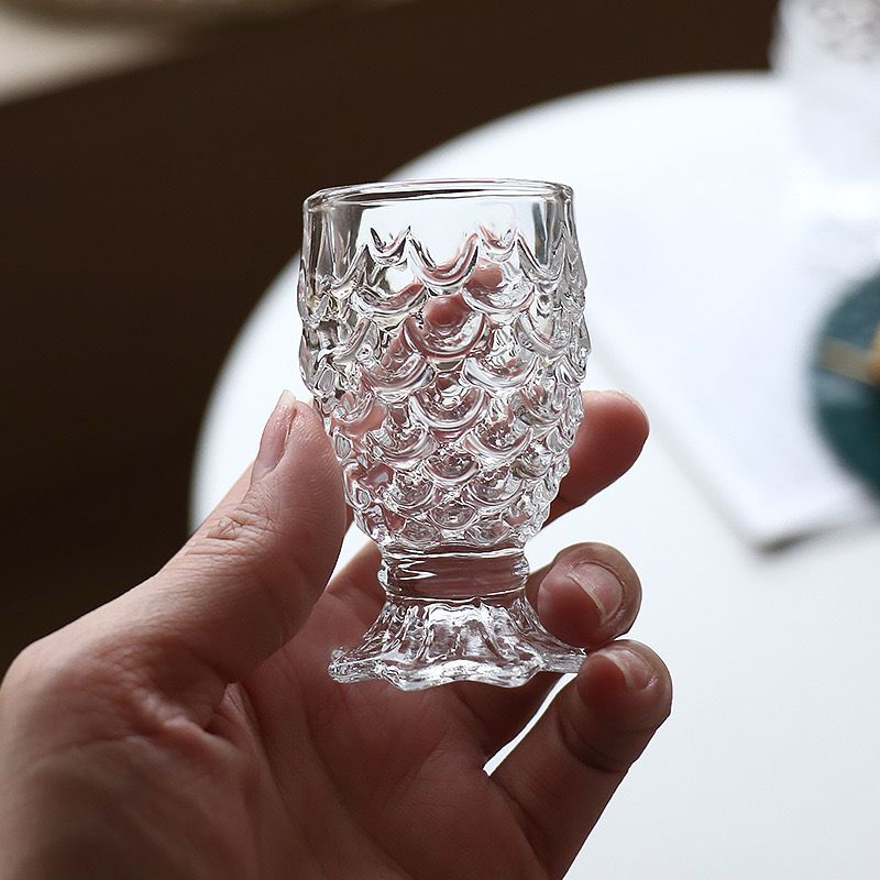 Glass Fish Shot Glass - Set Of 12