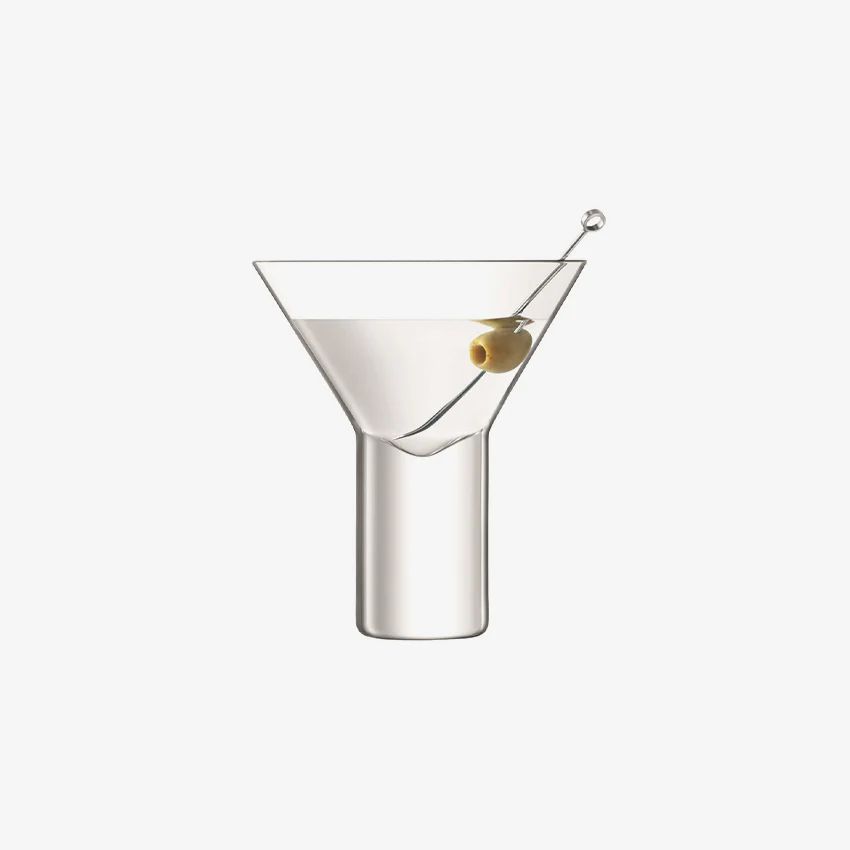 LSA - Vodka Cocktail Crystal Glass - Set Of 2 - Made In Poland