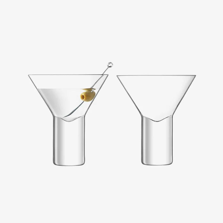 LSA - Vodka Cocktail Crystal Glass - Set Of 2 - Made In Poland