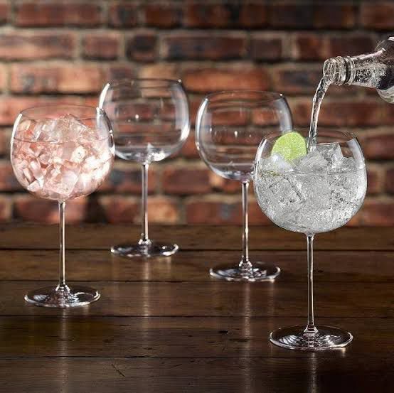 LSA - Borough Crystal Balloon Glass - Set Of 4 - Made In Poland