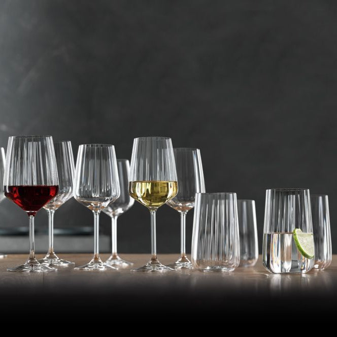 LifeStyle CRYSTAL GLASS - SET OF 12 - MADE IN GERMANY