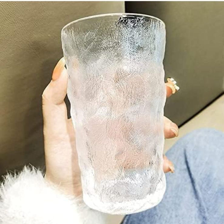 Glacier Tall Glass With Gold Rim - Set of 6