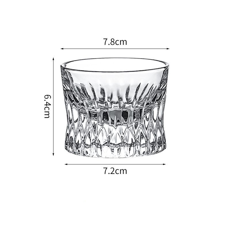 Cut Crystal Single Malt Glass - Set Of 4
