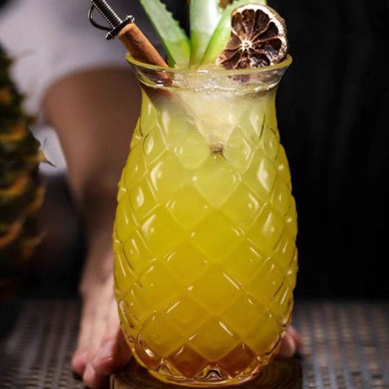 Pineapple Cocktail Glass - SET OF 6