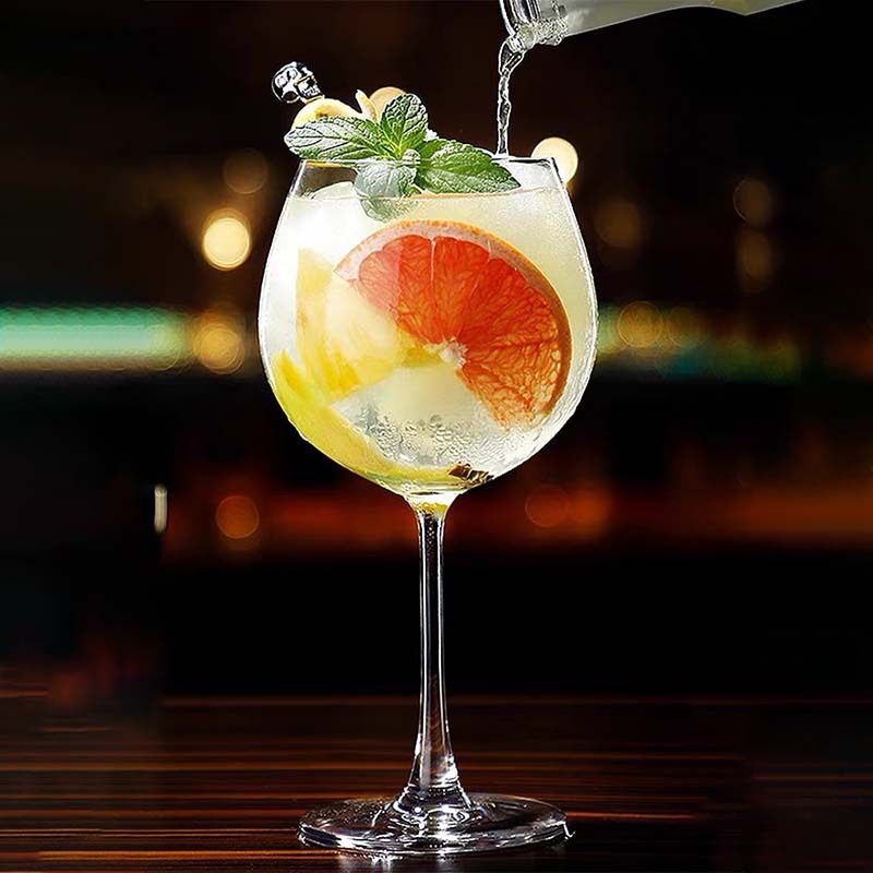 Fine Stem Balloon Glass - Set Of 6