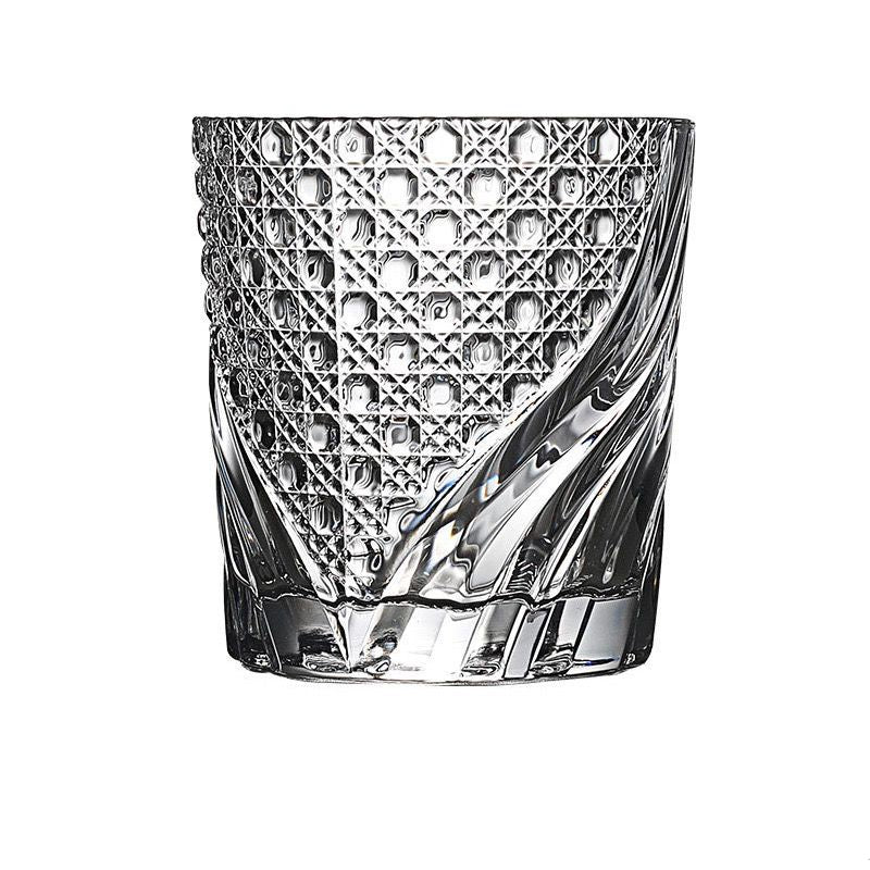 Dual Pattern Whiskey Glass - Set of 6