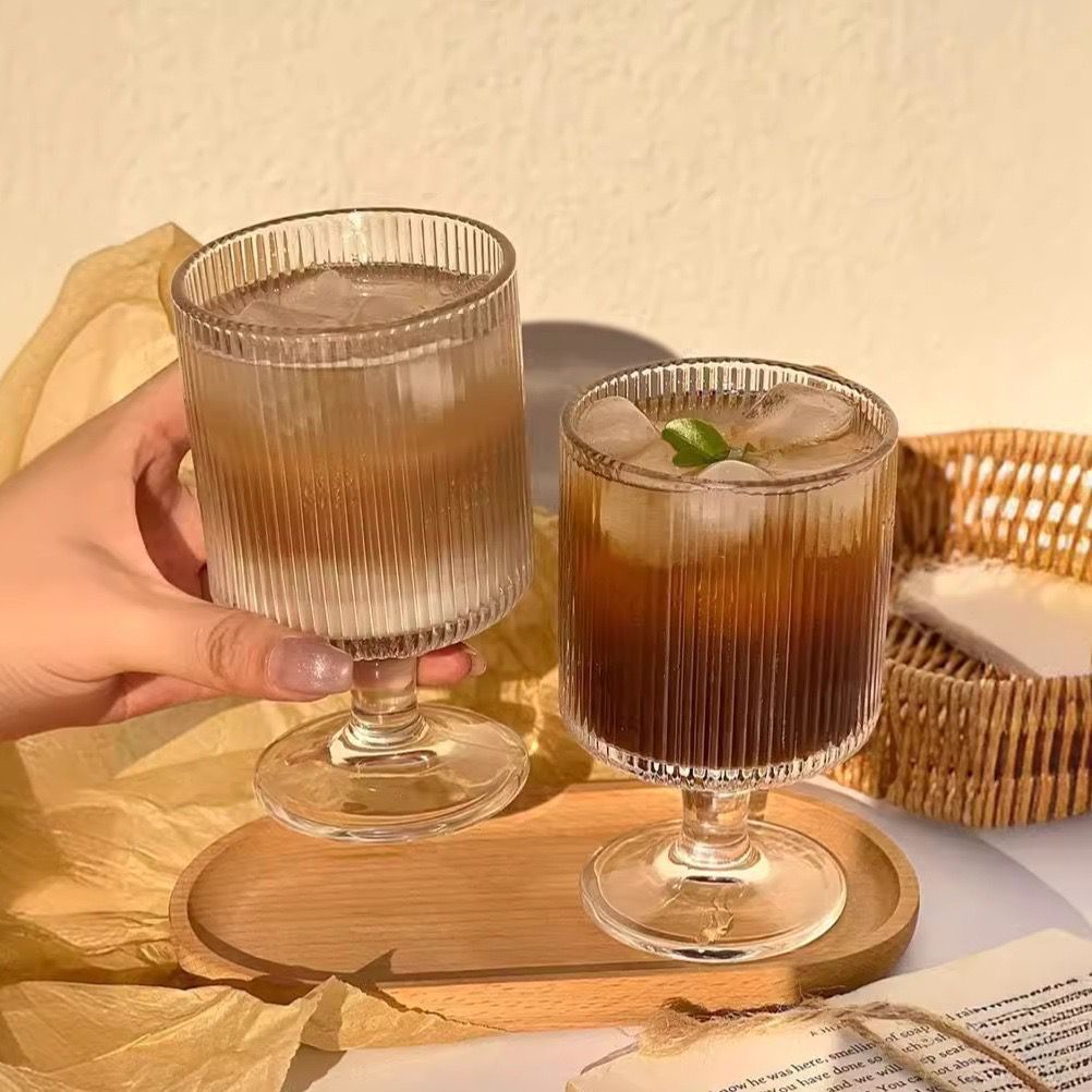 Stria Stripe Beverage Glass - Set Of 6