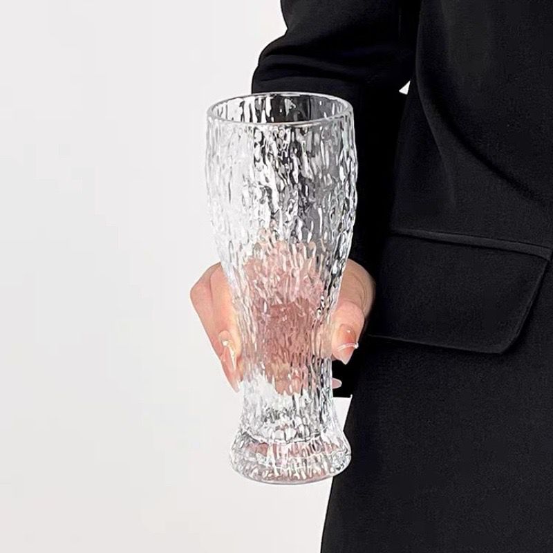 Textured Tall Glass - Set Of 6