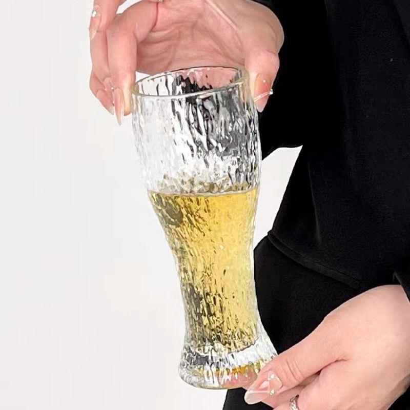 Textured Tall Glass - Set Of 6