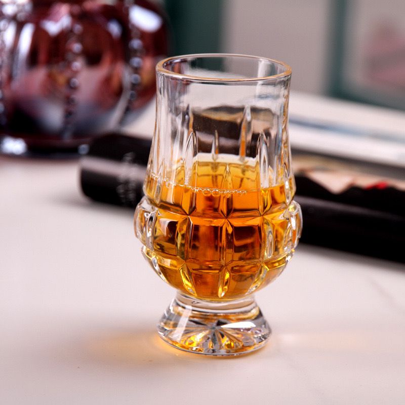 Diamond Cut Whiskey Tasting Glass - Set Of 6