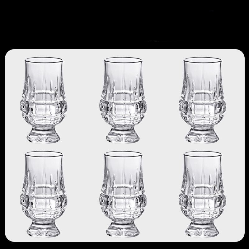 Diamond Cut Whiskey Tasting Glass - Set Of 6
