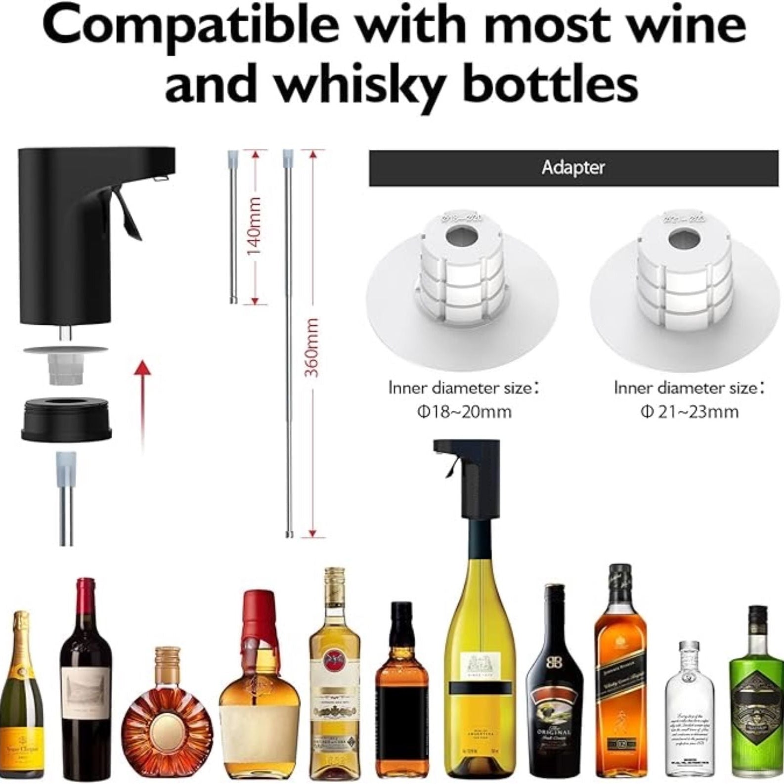 SMART WINE/LIQUOR ELECTRIC DISPENSER