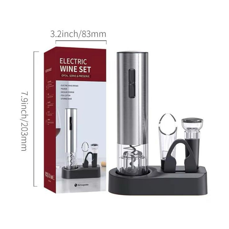 Electric Wine Opener Set