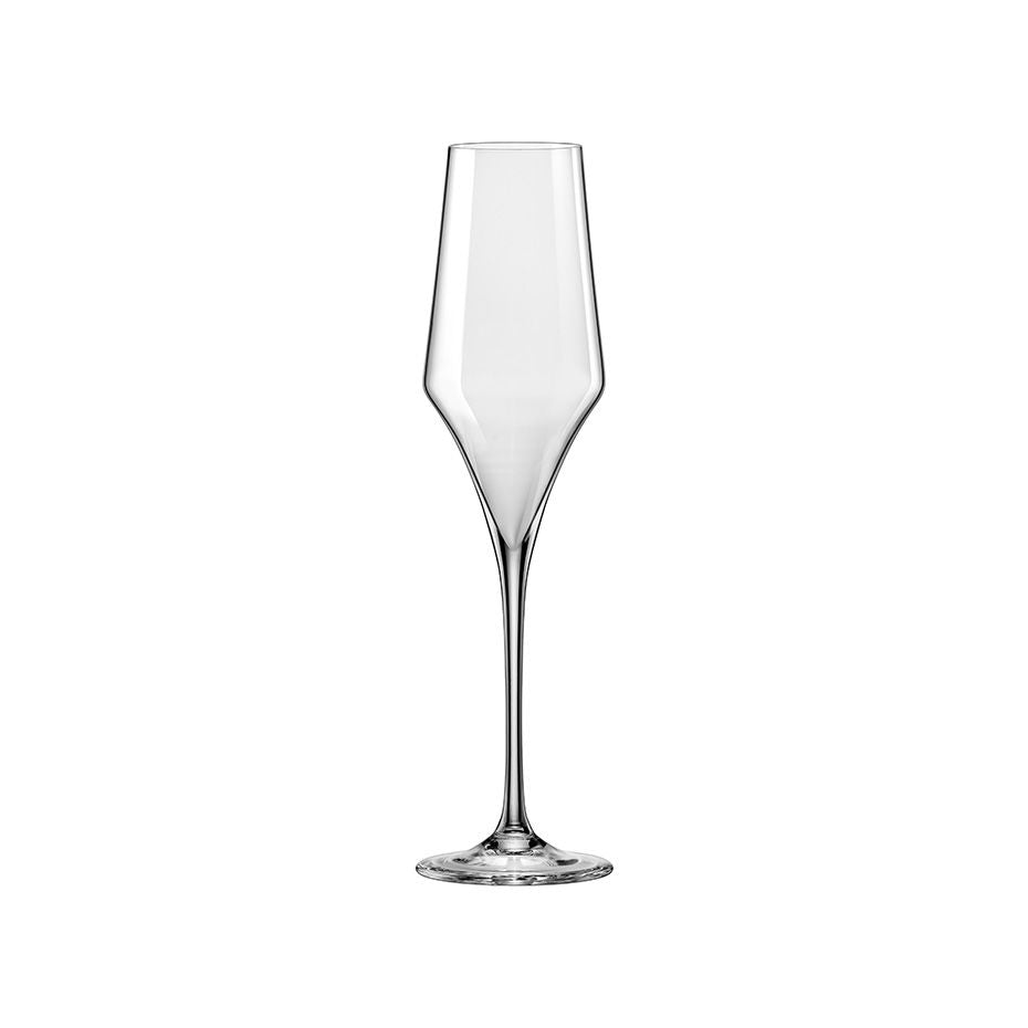 ARAM22 - Crystal Champagne Flute - Set Of 6 - Made In Slovakia
