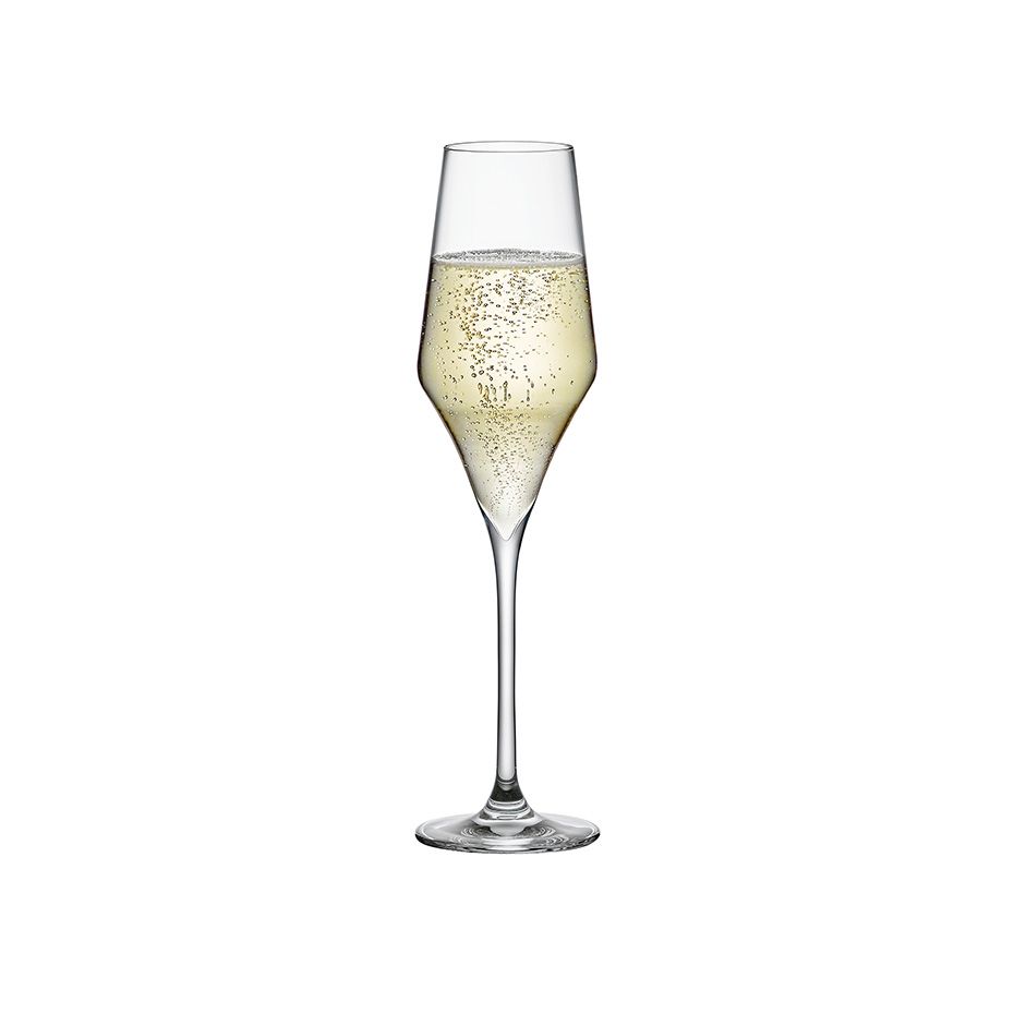 ARAM22 - Crystal Champagne Flute - Set Of 6 - Made In Slovakia