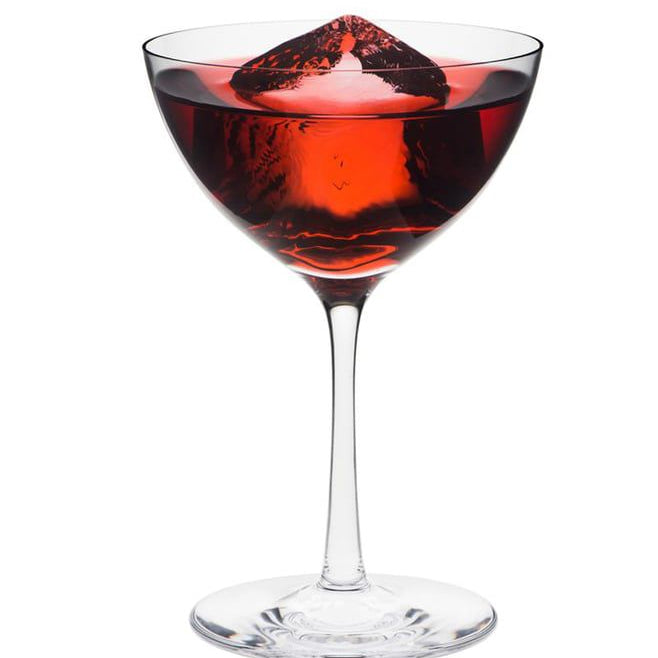 Nick & Nora Crystal Glass - Set Of 6 - Made In Slovakia