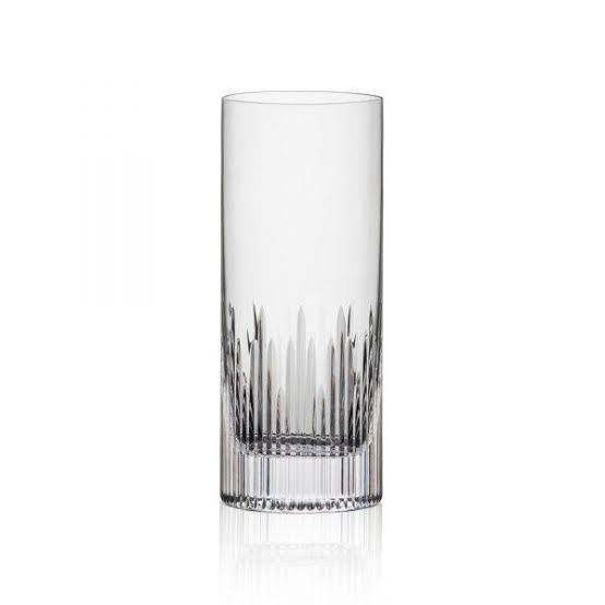 Luxury DIAMOND Crystal Tall Glass - Set of 4 - Made In Slovakia