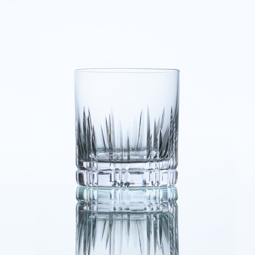 HandCut Crystal Whiskey Tumblers - Set Of 6 (Gift Box) - Made In Slovakia