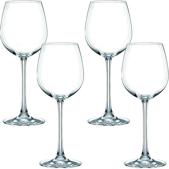 Vivendi Crystal Large White Wine Glass - Set Of 4 - Made In Germany