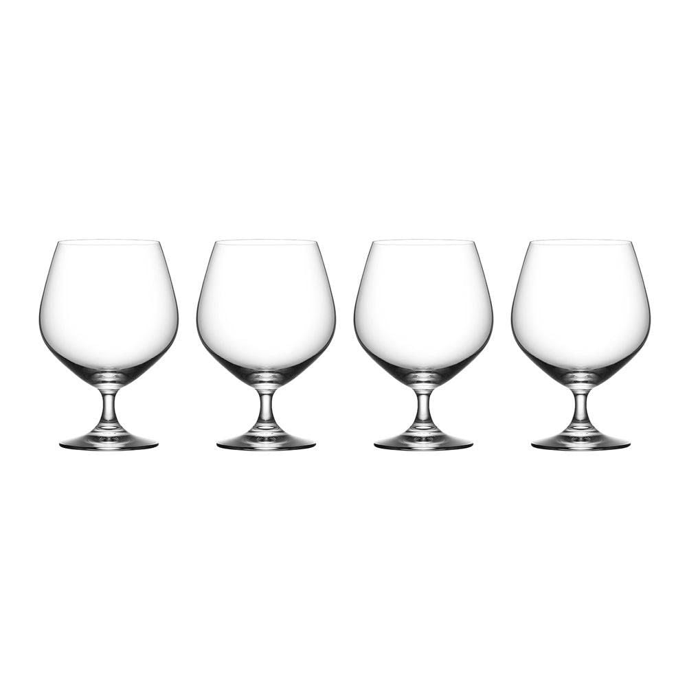 Dash Crystal Cognac Glass - Set Of 4 - Made In Germany