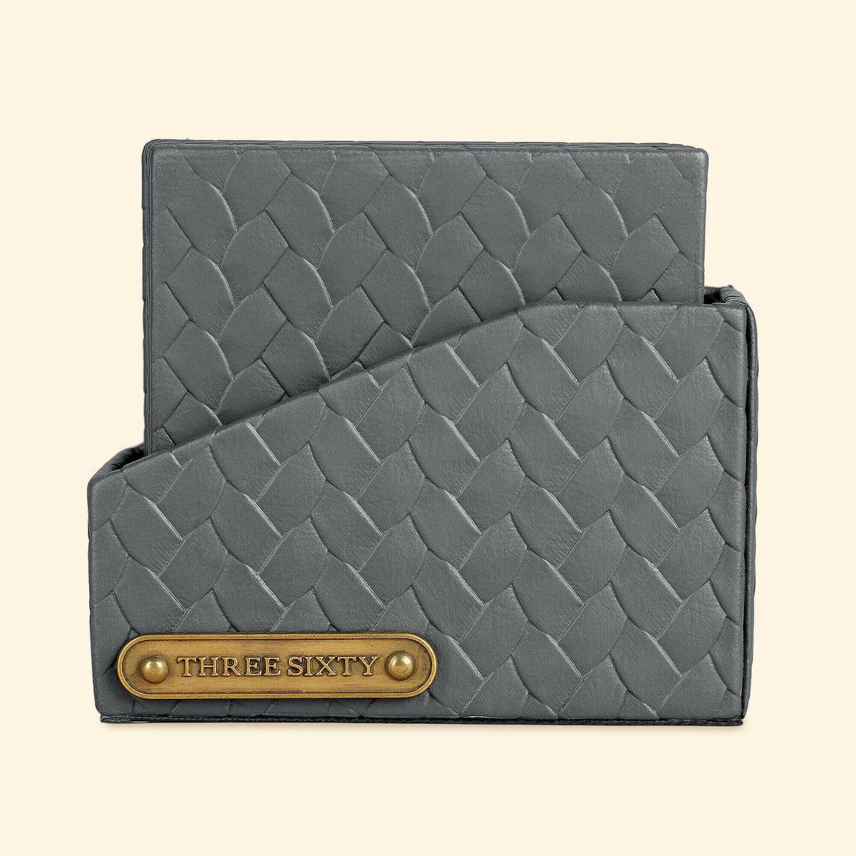 Leather Coasters - Set Of 6