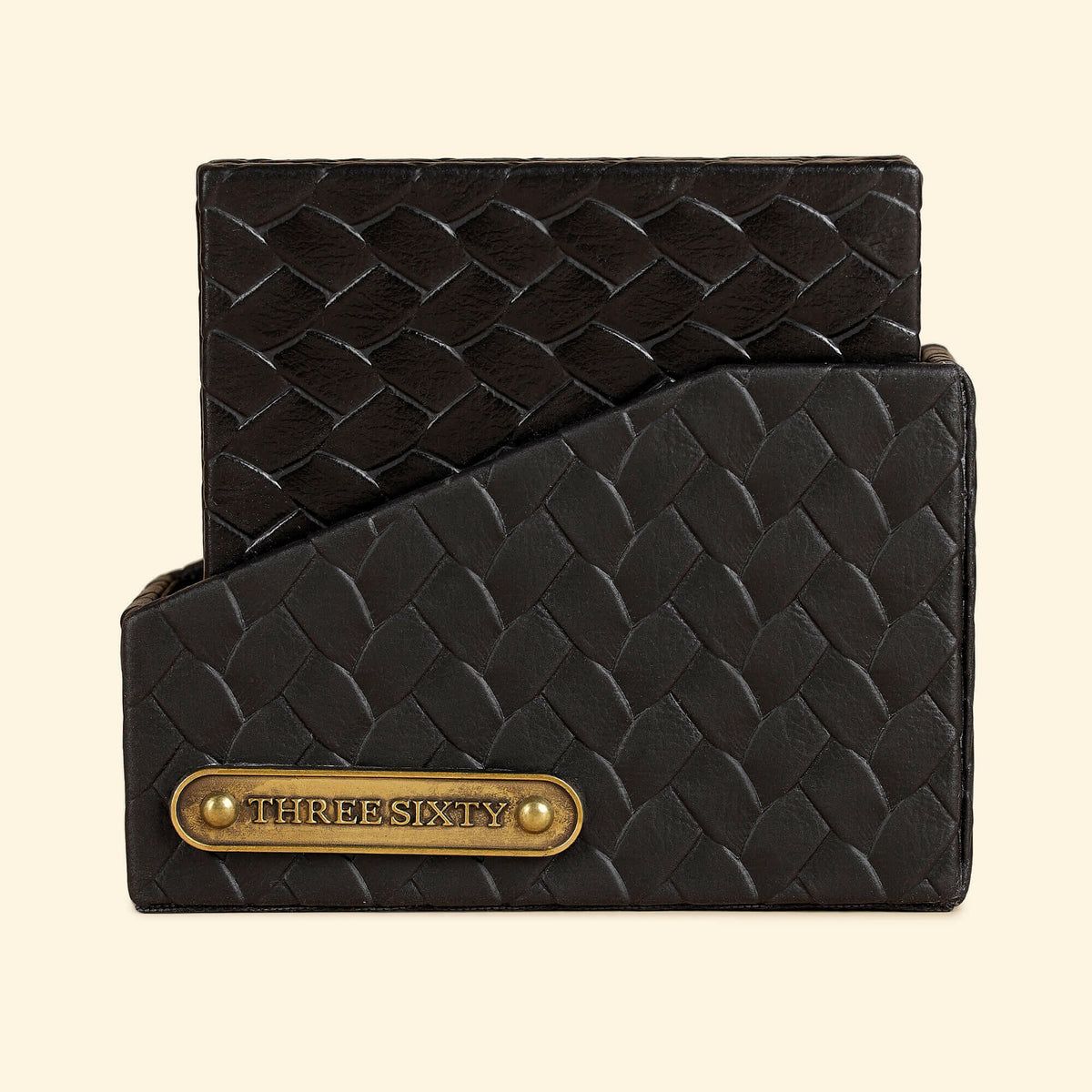 Leather Coasters - Set Of 6