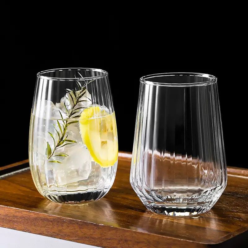 Verres Striped Crystal Glass - Set Of 6