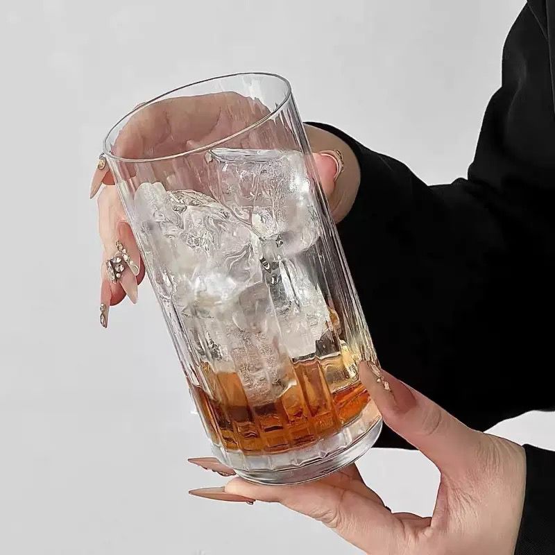 Verres Striped Crystal Glass - Set Of 6