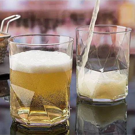 Geometric Drinking Glass - Set Of 6