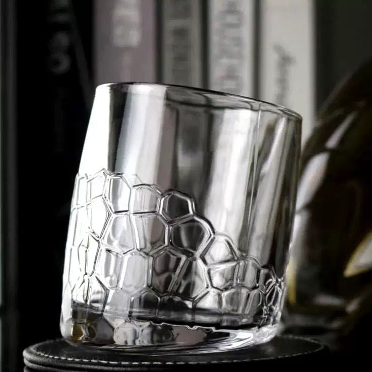 Carved Multi-Serve Drinking Glass - Set Of 6