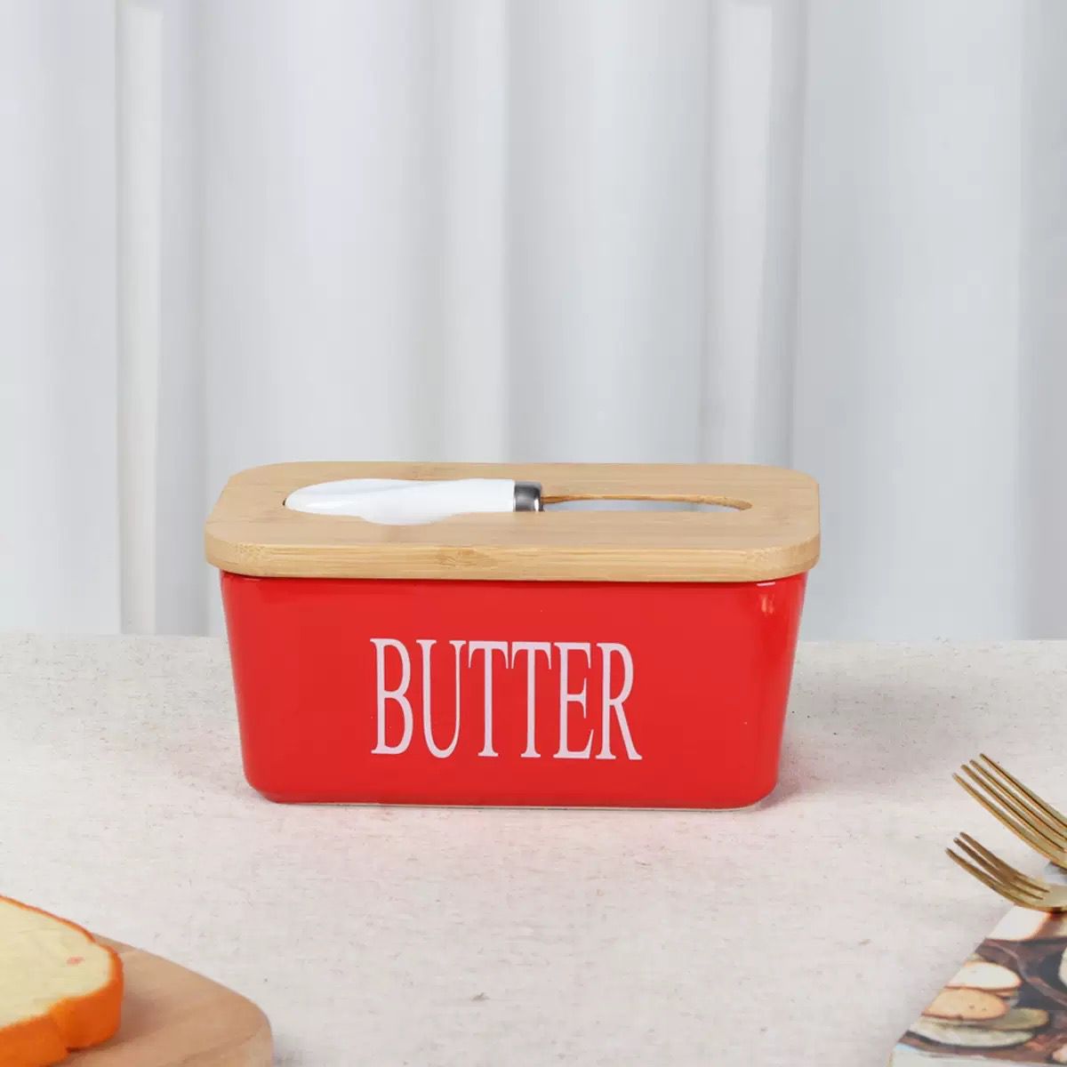 Butter Storage Box Knife