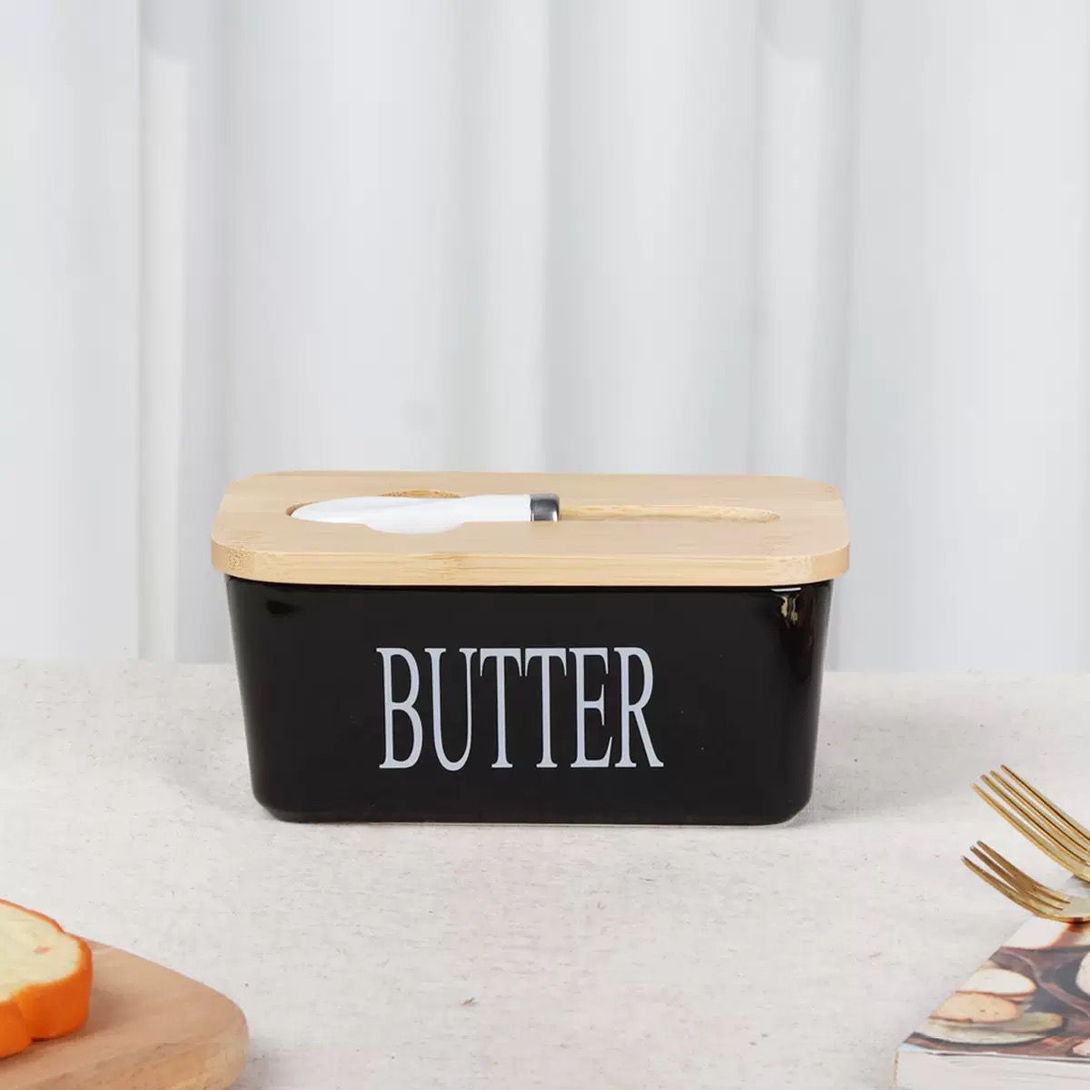 Butter Storage Box Knife