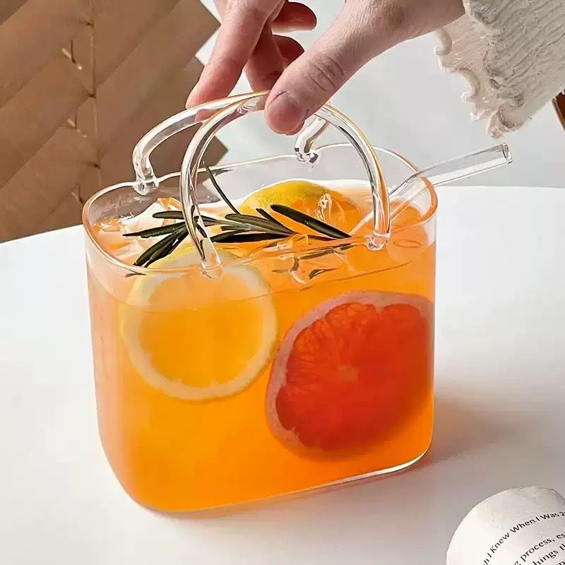 Bag Shaped Cocktail Glass - Set Of 2