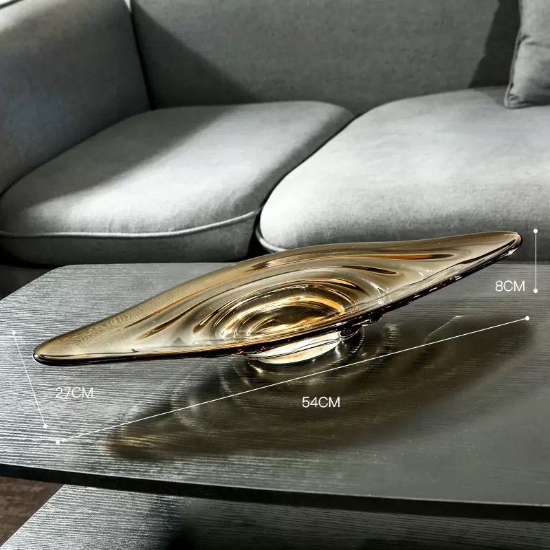 Elegant Crystal Centre Table Decor Piece